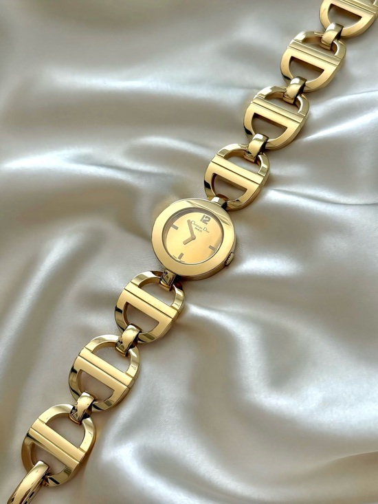 Dior Accessories - AUTHENTIC RARE VINTAGE DIOR GOLD WATCH